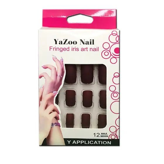 YaZoo Nail Fringed Iris Art Nail Y Application