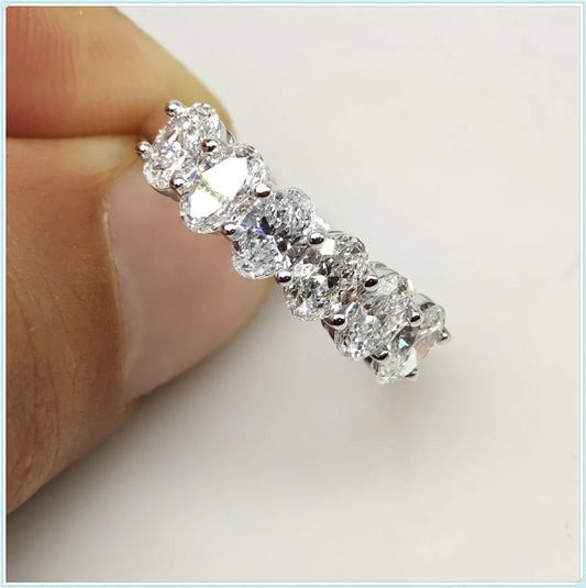 Diamond ring held 0.3ct Oval D Color Lab Grown Diamond Ring – Timeless Sparkle for Your Forever Moment

Celebrate your love story with a ring that captures pure, brilliant light. This 0.3ct oval D color CVD lab grown diamond ring is designed for proposals, weddings, and unforgettable “yes” moments. Elegant, modern, and ethically crafted, it delivers the luxury look of a high-end diamond ring at a smart, accessible price – perfect for brides who want both beauty and conscience.