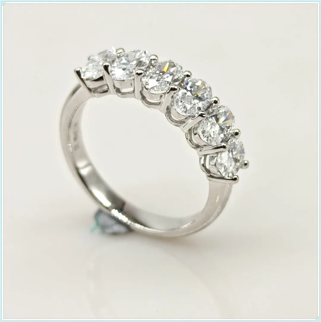 Silver ring with clear gemstones on a light gray background 0.3ct Oval D Color Lab Grown Diamond Ring – Timeless Sparkle for Your Forever Moment

Celebrate your love story with a ring that captures pure, brilliant light. This 0.3ct oval D color CVD lab grown diamond ring is designed for proposals, weddings, and unforgettable “yes” moments. Elegant, modern, and ethically crafted, it delivers the luxury look of a high-end diamond ring at a smart, accessible price