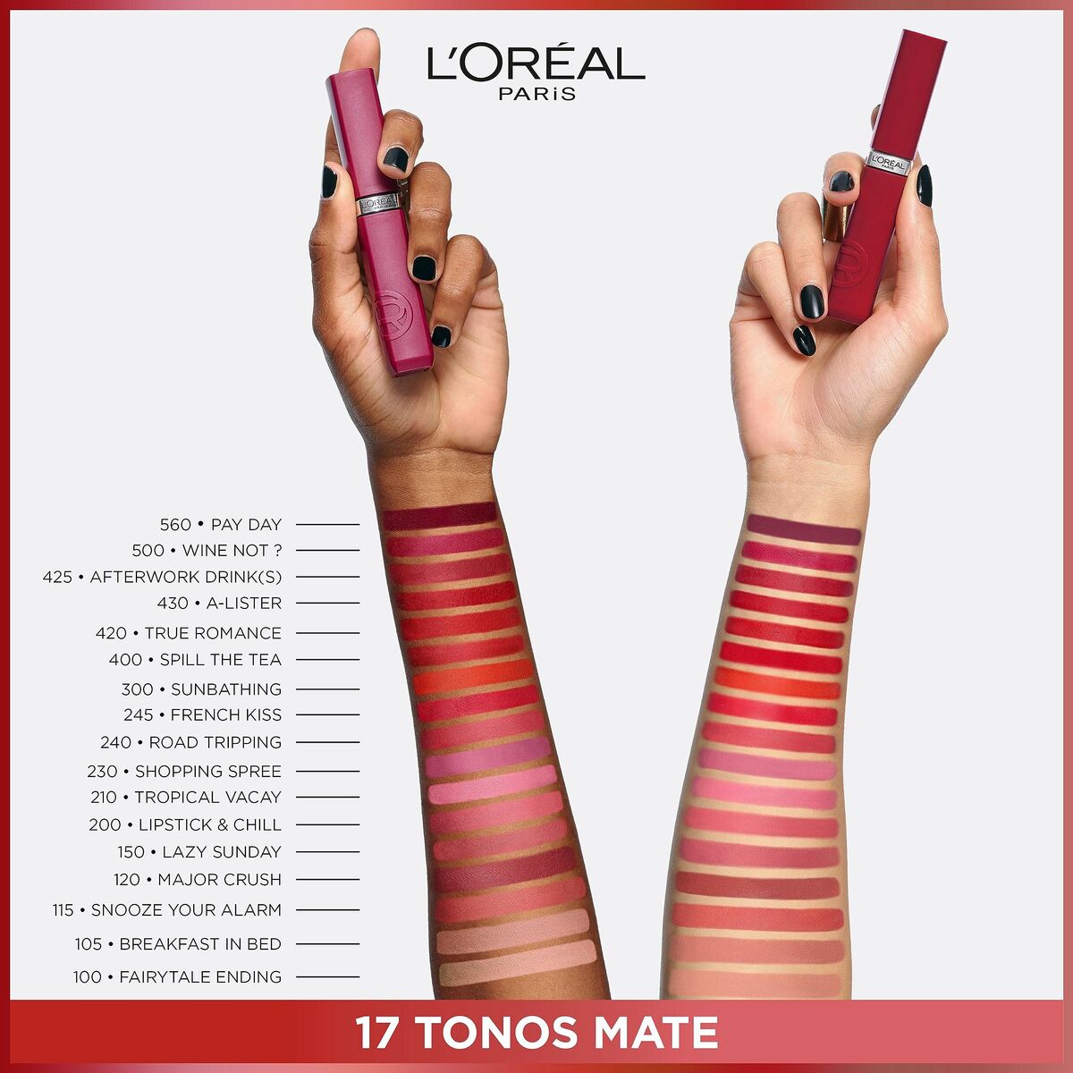 Liquid lipstick L'Oreal Make Up Infaillible Matte Resistance Road Tripping Nº 240 Nº 240-Road Tripping (1 Unit)-1