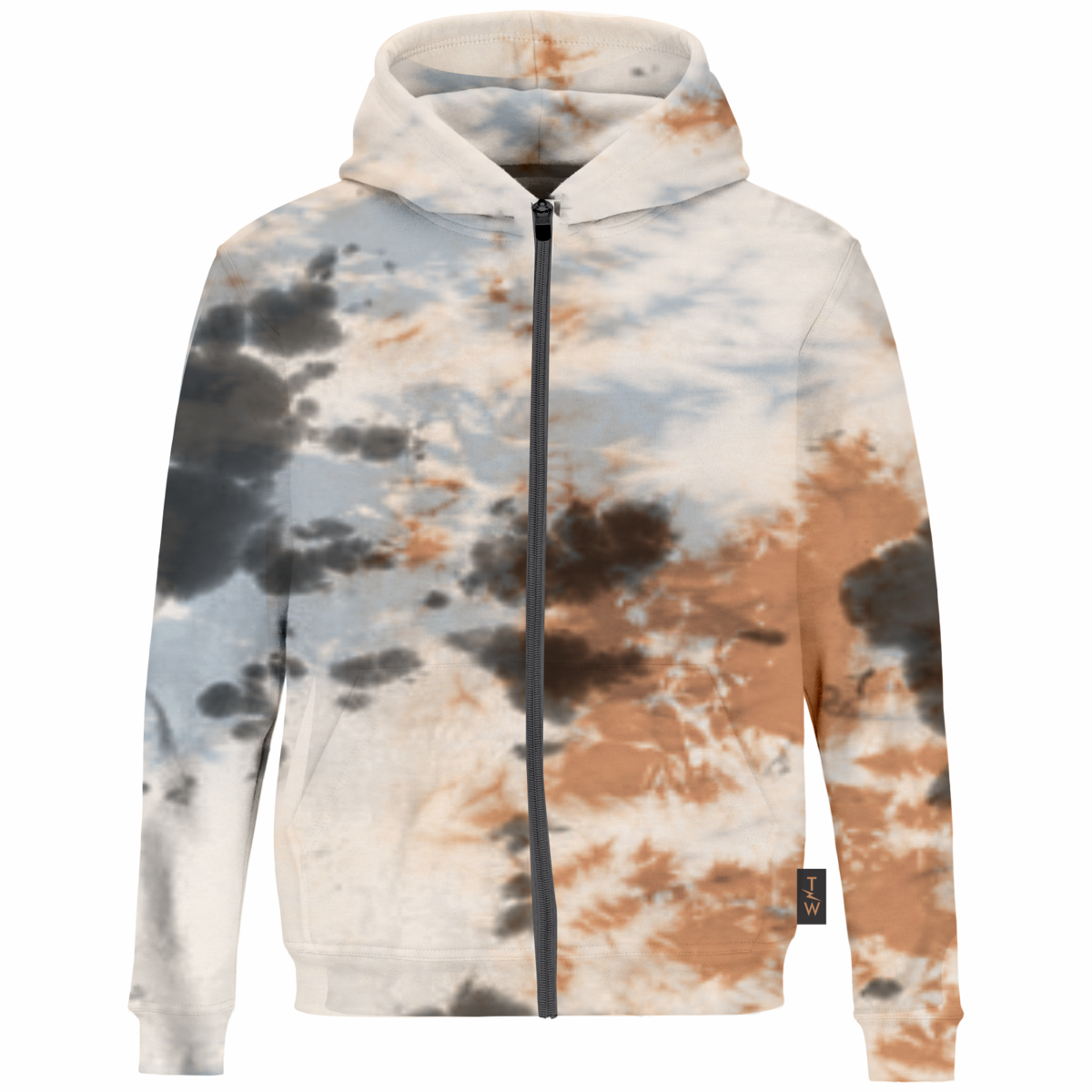 Tiny Whales - Zipper Hoodie