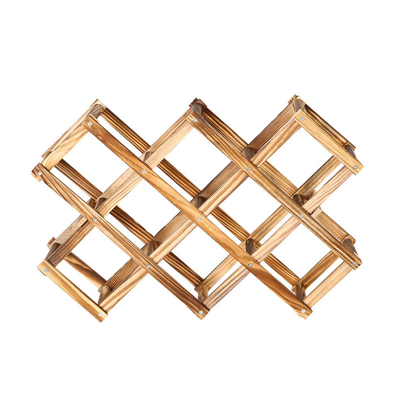 Red Wine Rack Solid Wood Household Small Modern Simple Red Wine Cabinet Display Rack Red Wine Rack