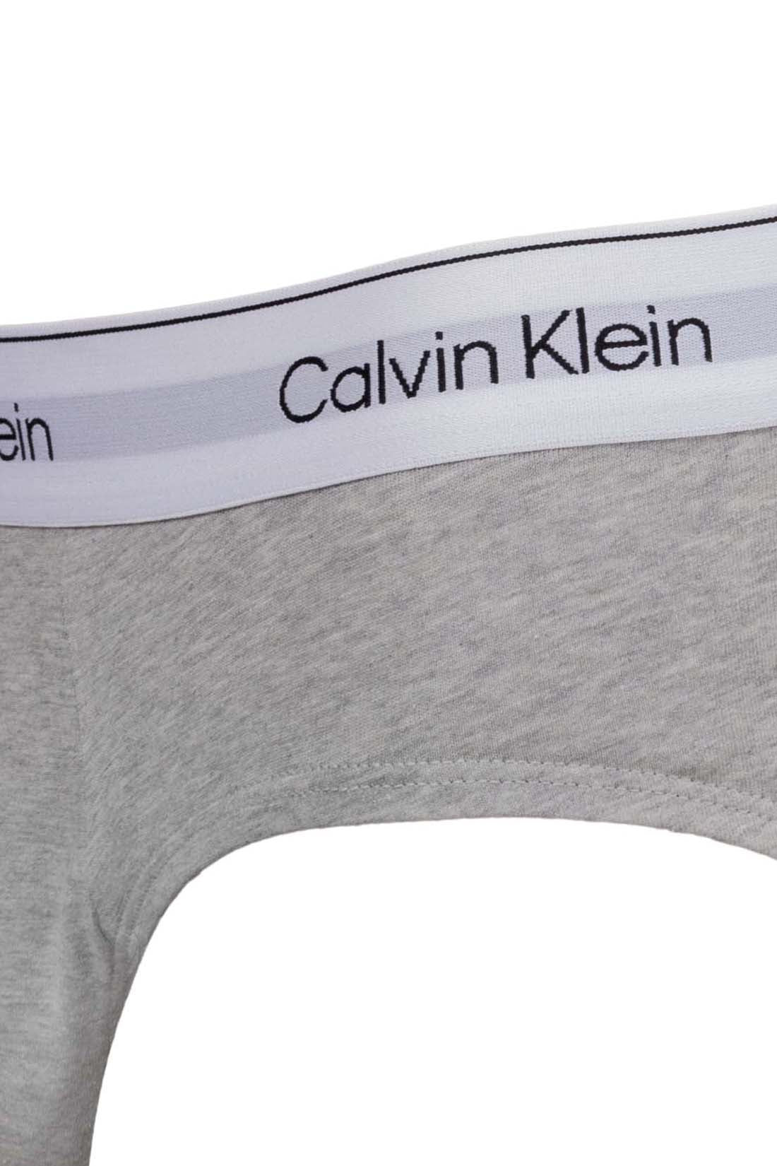 CALVIN KLEIN JEANS - Men's 3-pack briefs  - Size XL-32