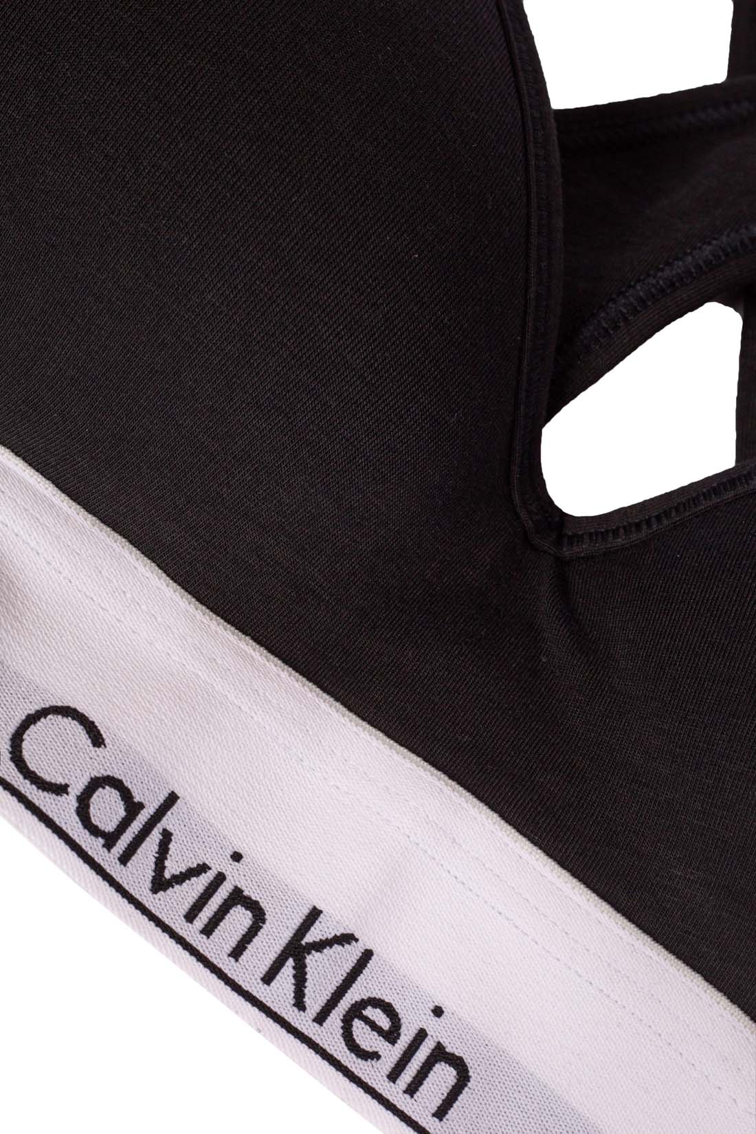 CALVIN KLEIN - Women's bralette with cross design and logo  - Size L-5