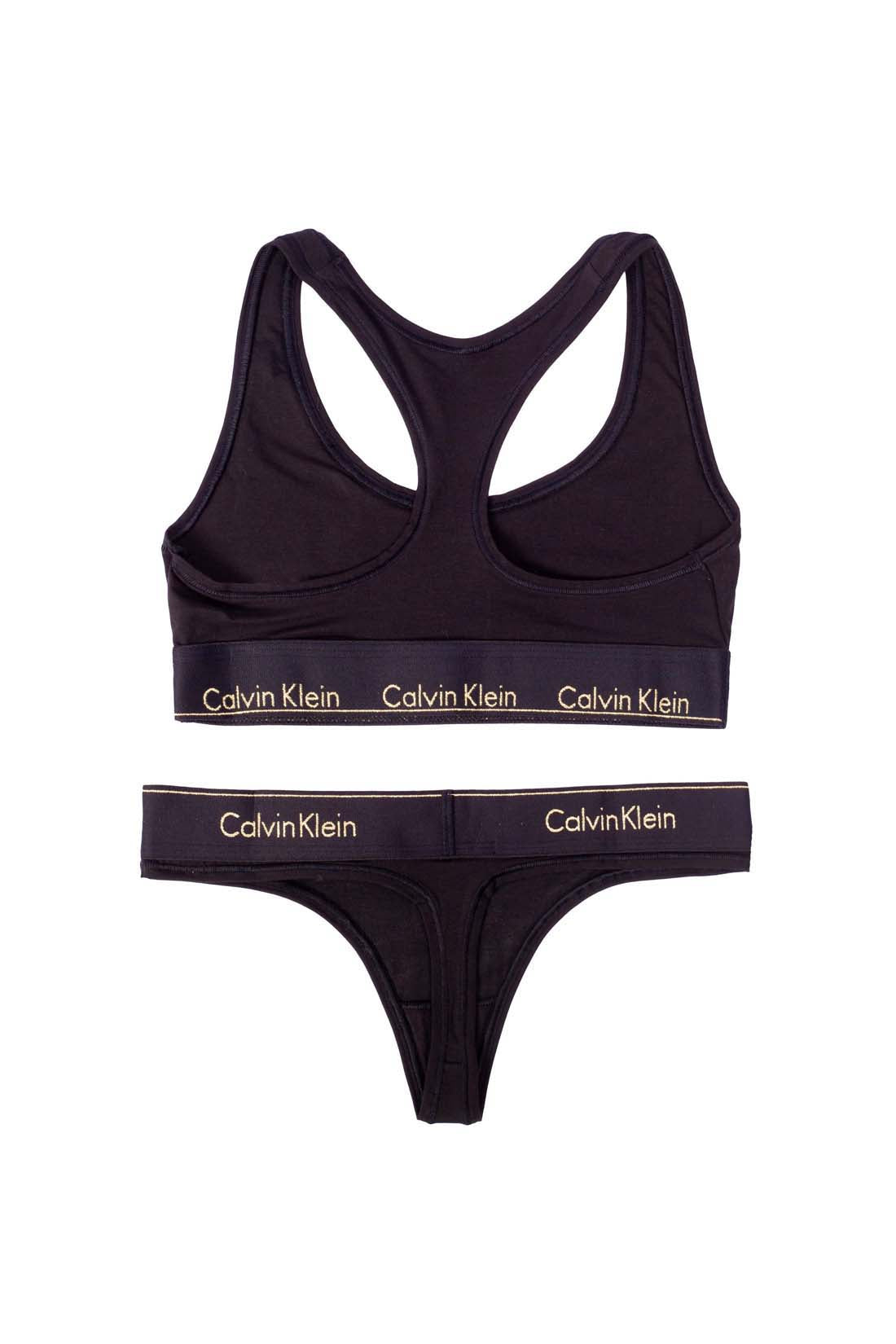 CALVIN KLEIN - Women's bralette and thong set-3