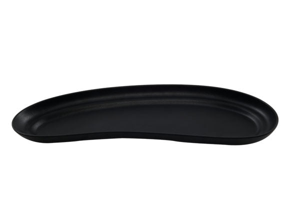 Set of 12 KAROLA black large tray (12*1)-0