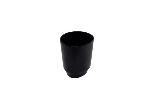 Set of 36 KAROLA black small glass 300ml (36*1)-0