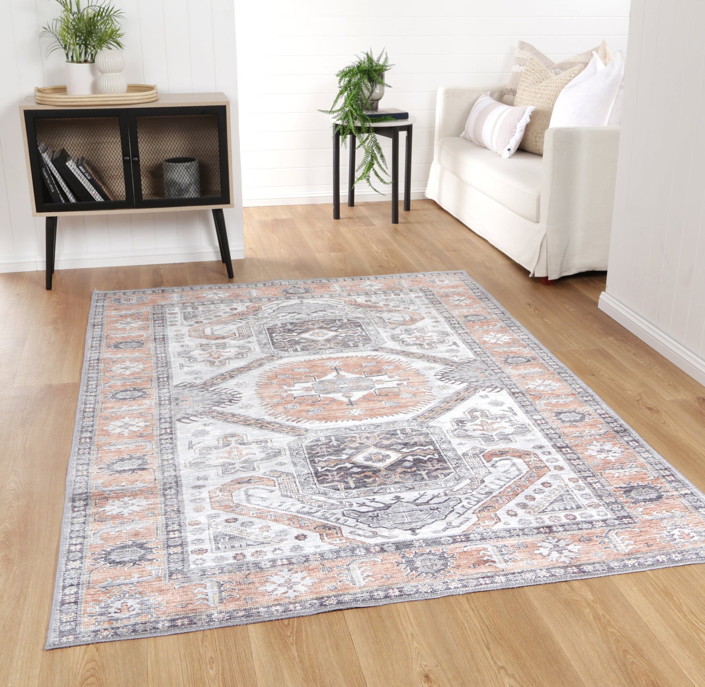 Cersi Machine Washable in Multicolor Rug-1