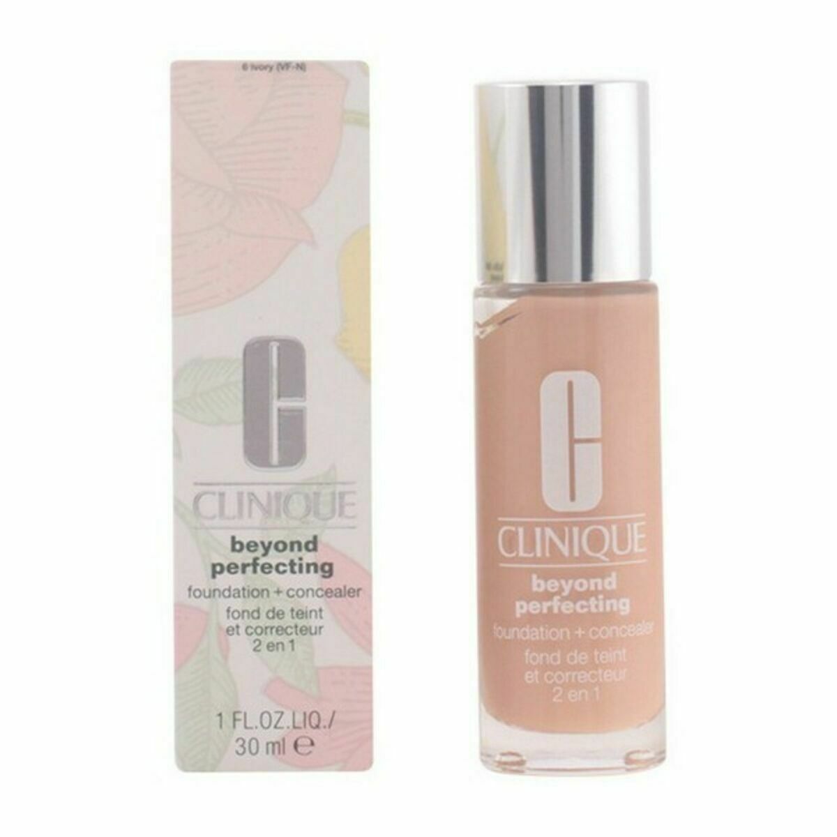 Liquid Make Up Base Clinique Beyond Perfecting Nº 02-Alabaster 30 ml 2-in-1-0