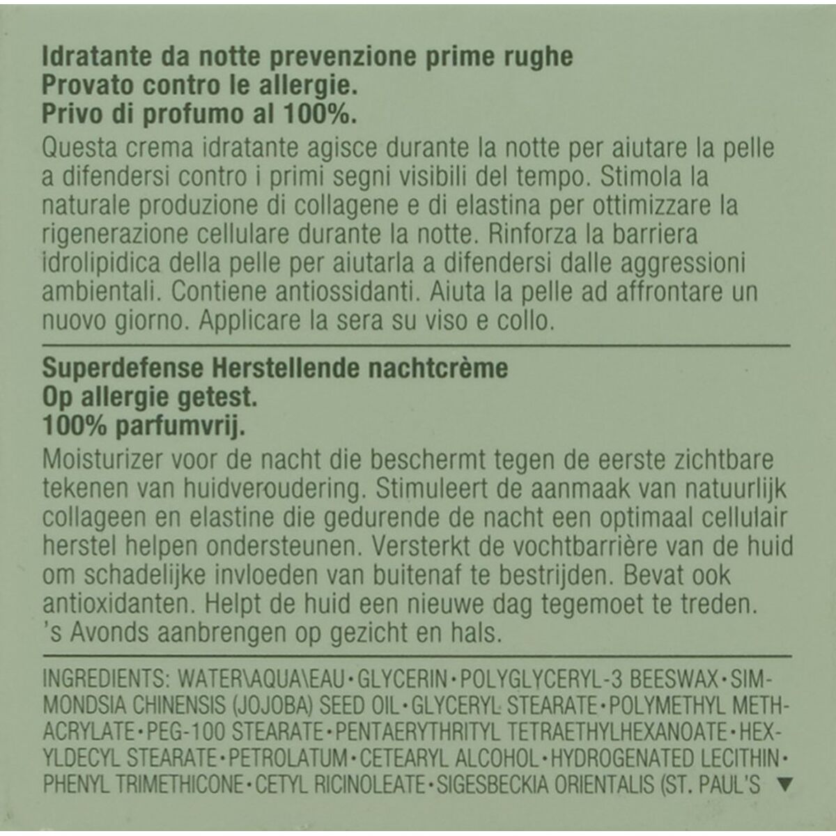 Anti-Ageing Cream Clinique Superdefense Night Ii 50 ml-1