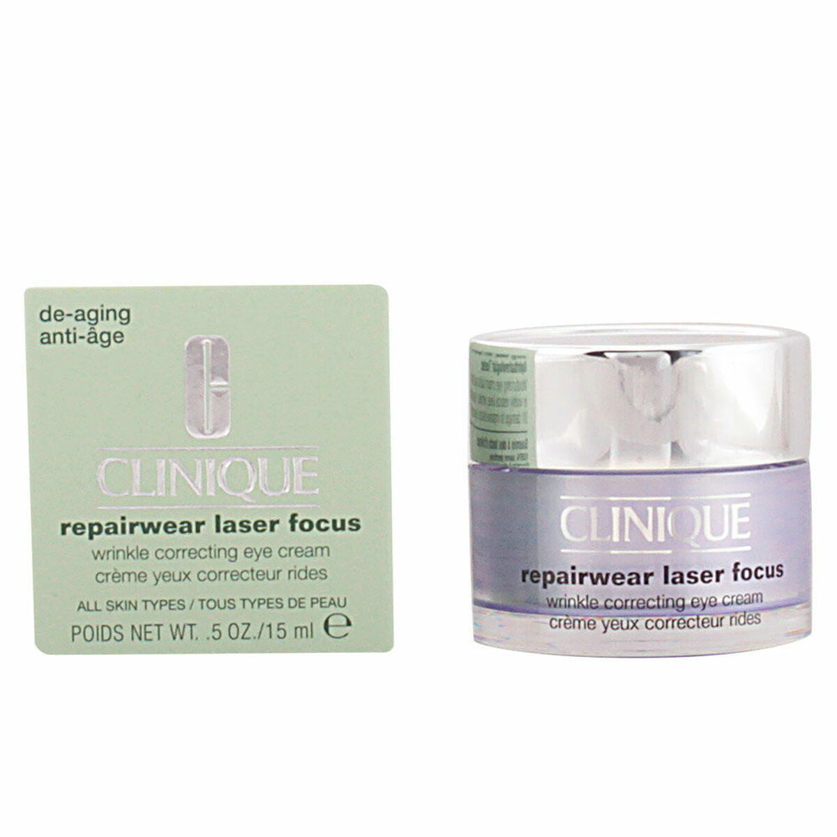 Anti-Ageing Cream for Eye Area Clinique Repairwear Laser Focus 15 ml-0