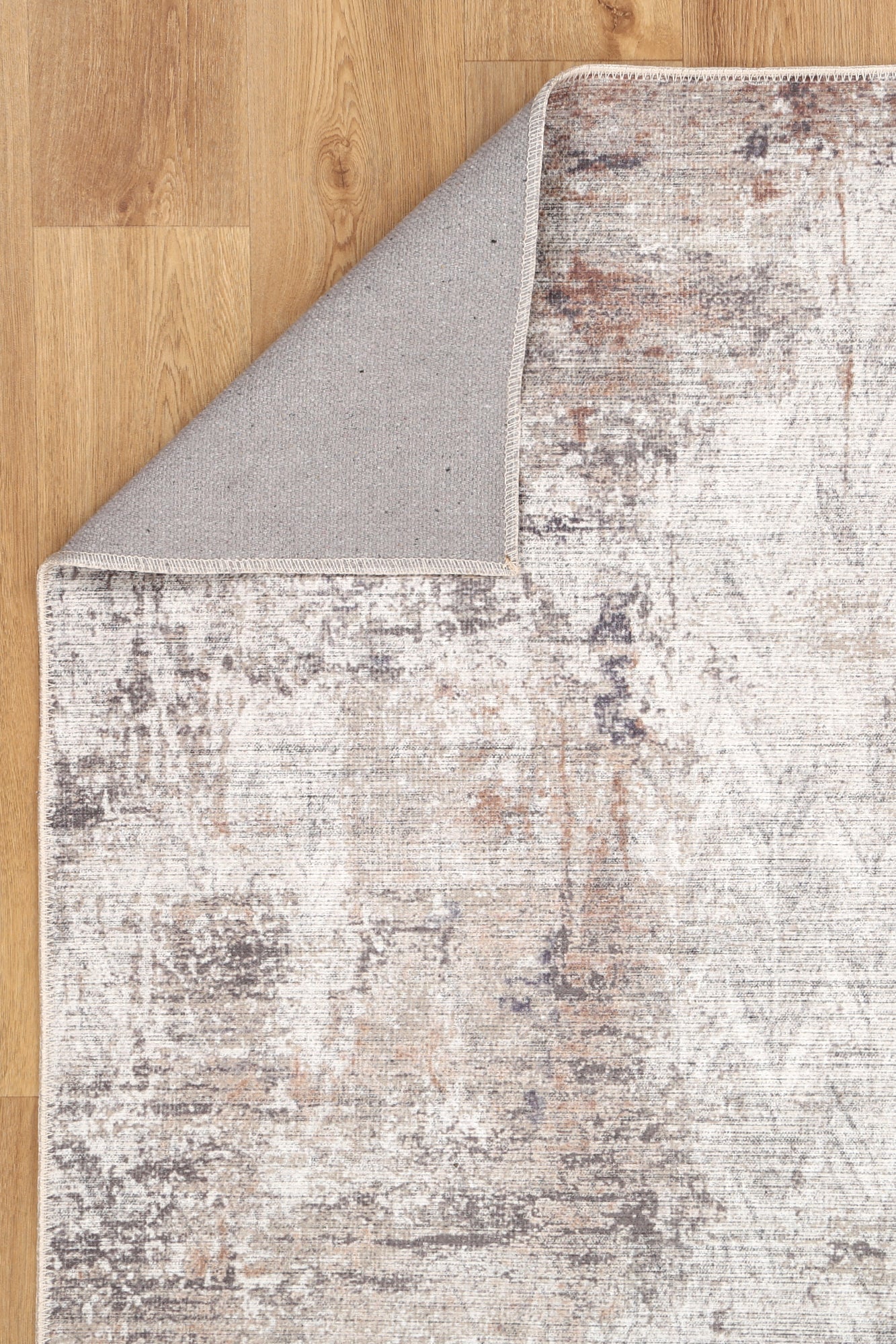 Limestone Machine Washable in Beige Rug-4