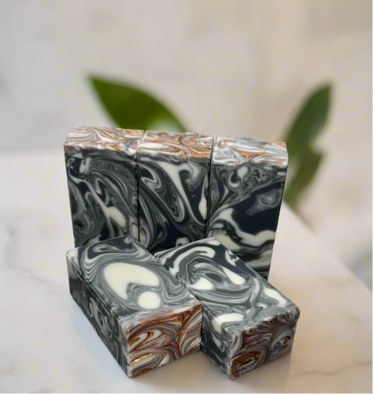Black Linen + Amber Soap-0