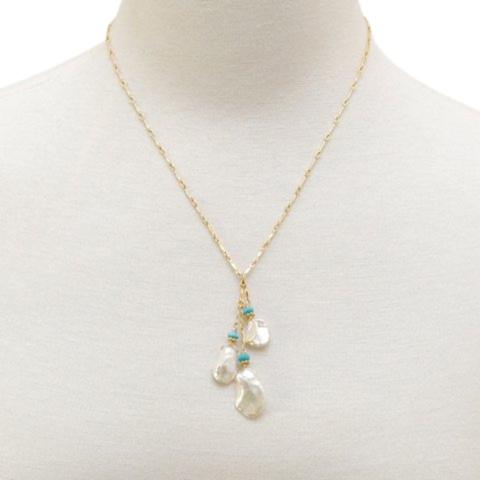 Pearl Petals Pendant
