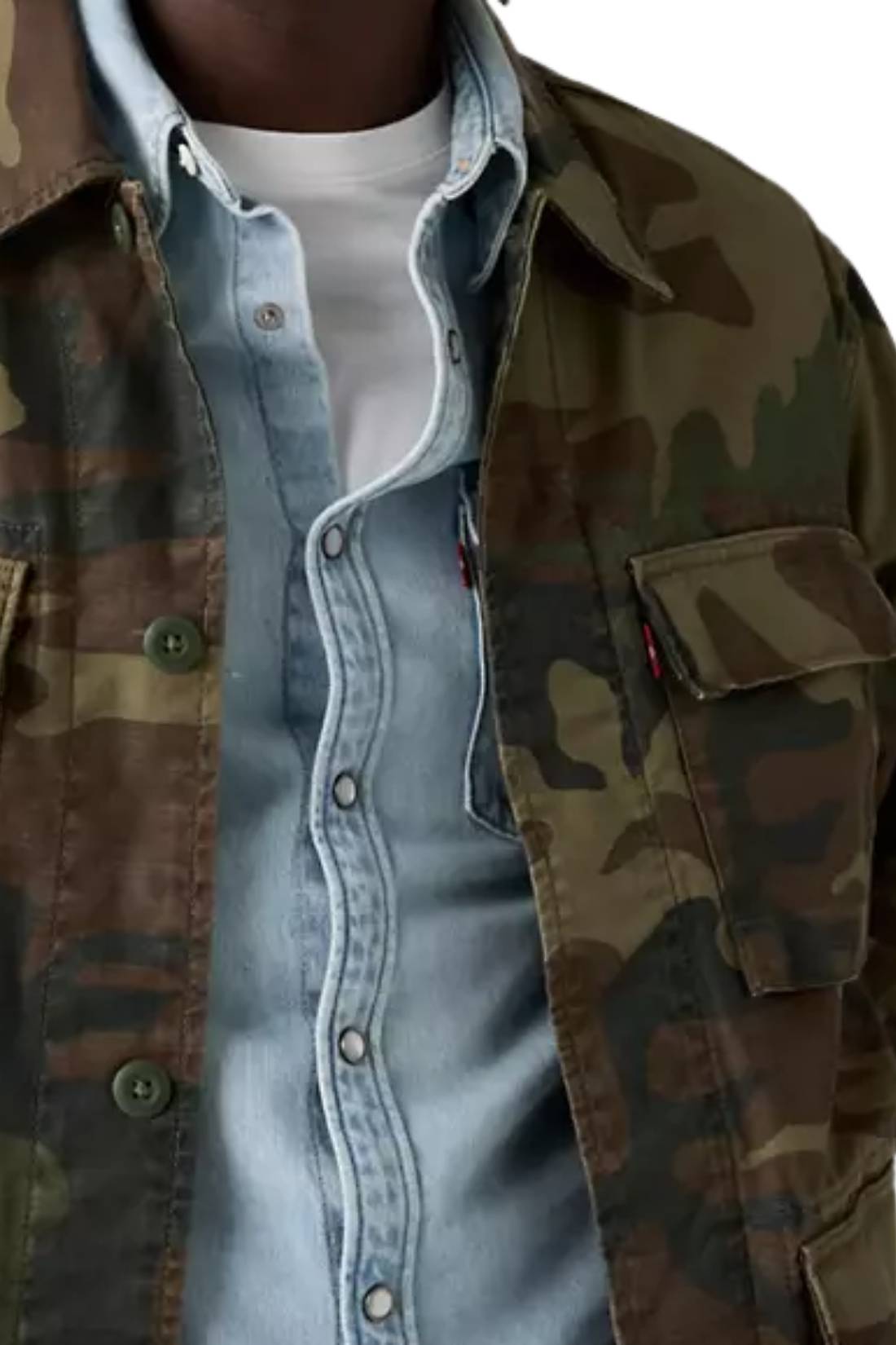 LEVI'S - Men's camo Frisko jacket-3