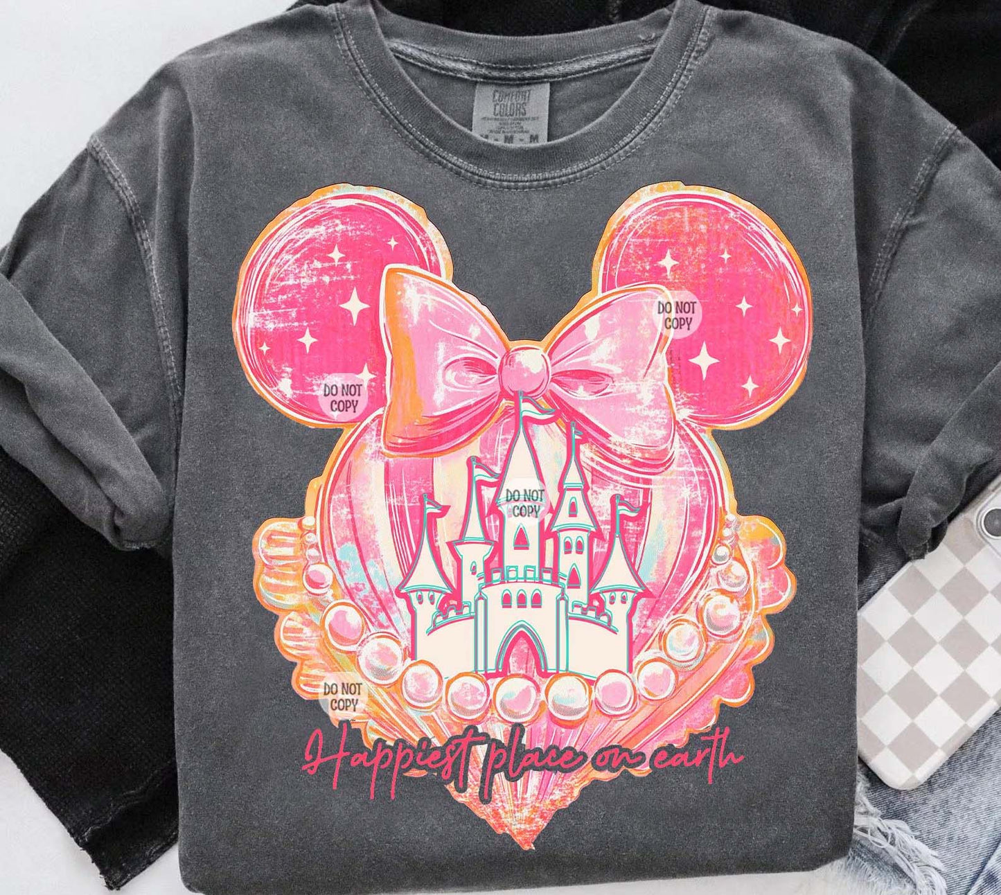 Happiest Place on Earth Graphic Tee