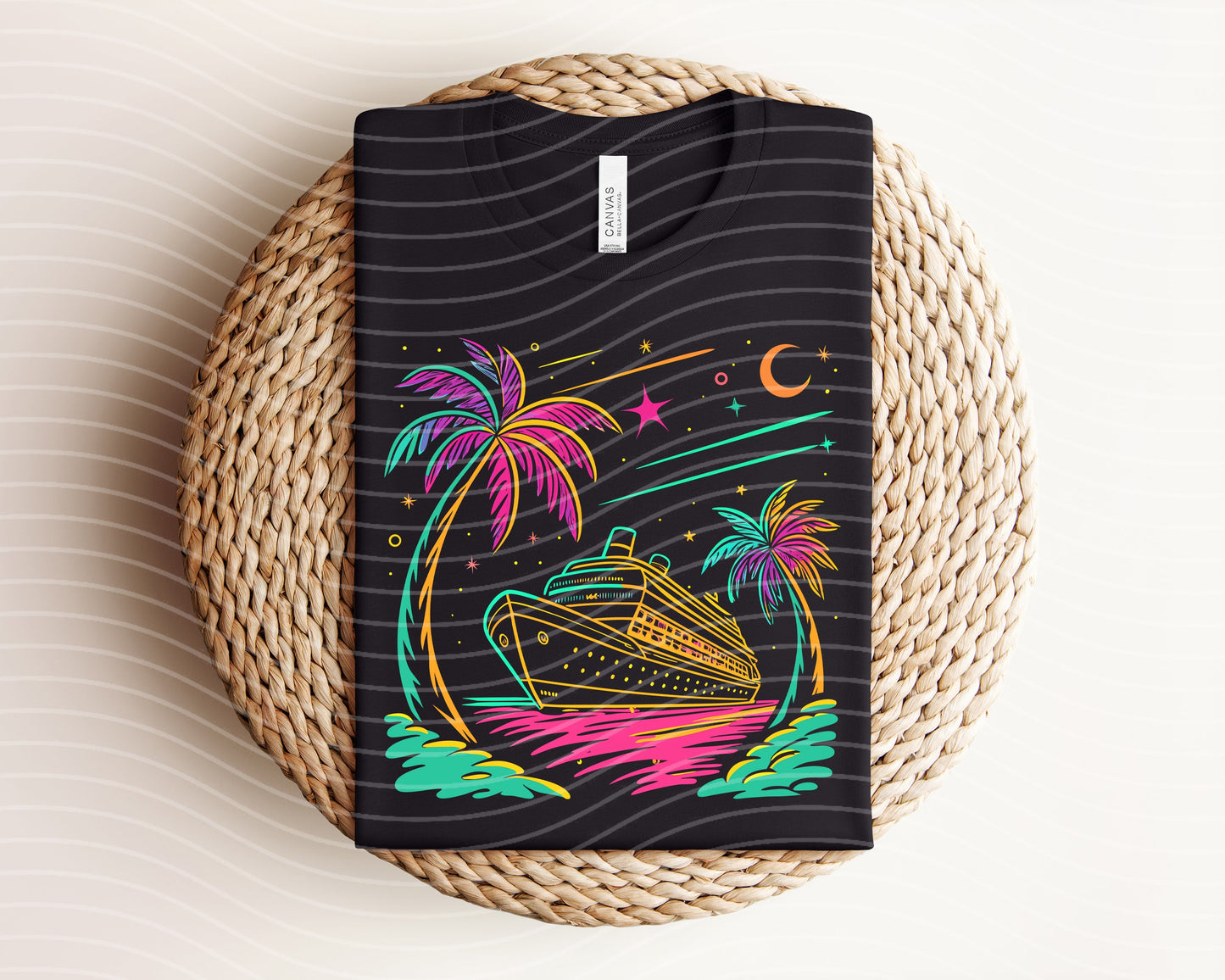 Neon Cruise Graphic Tee