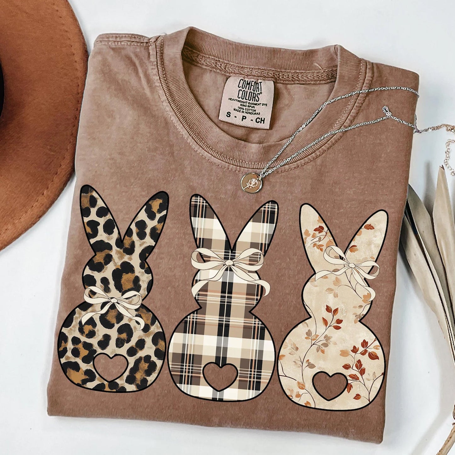 Heart Bunnies Graphic Tee