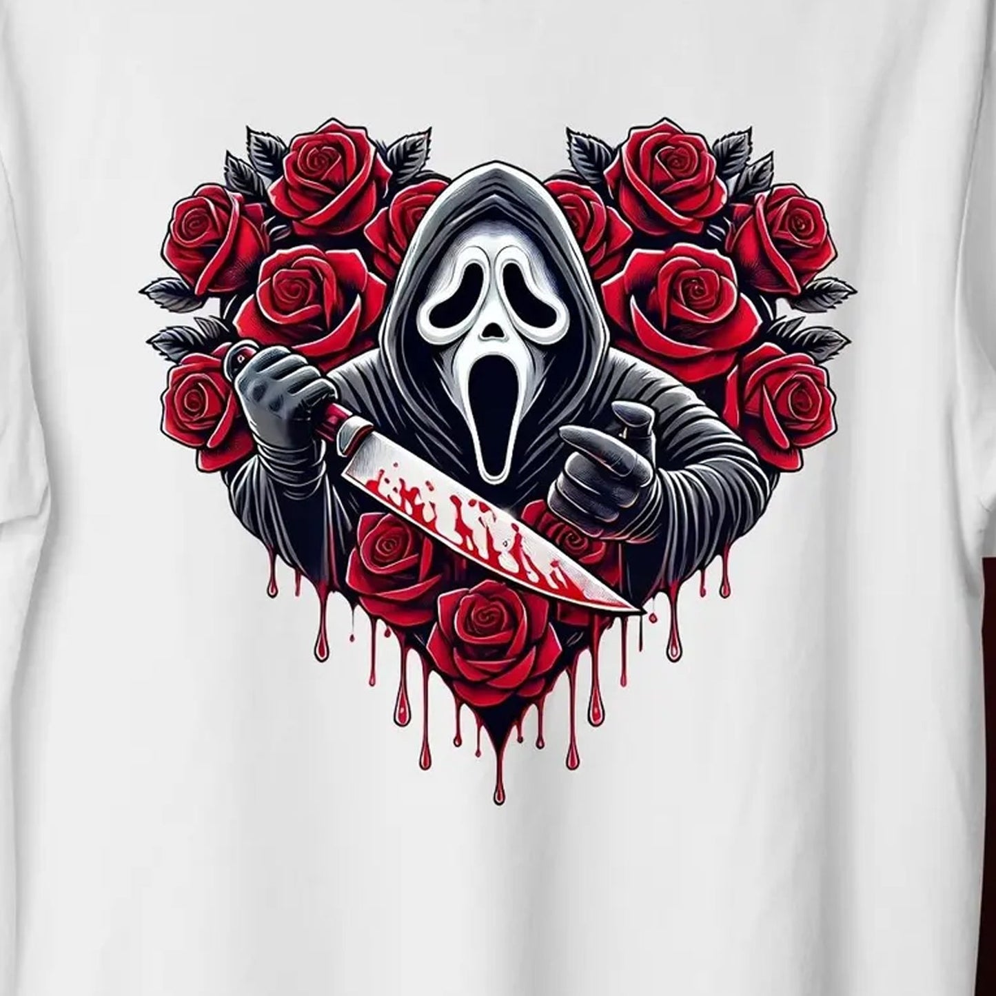 Scream Roses Graphic Tee