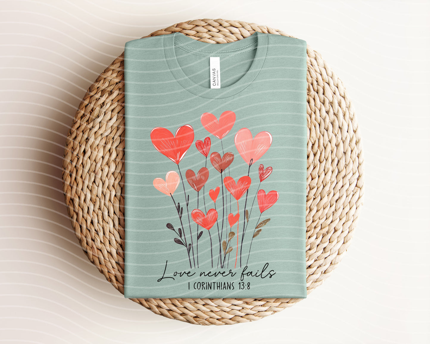 Love Never Fails Graphic Tee