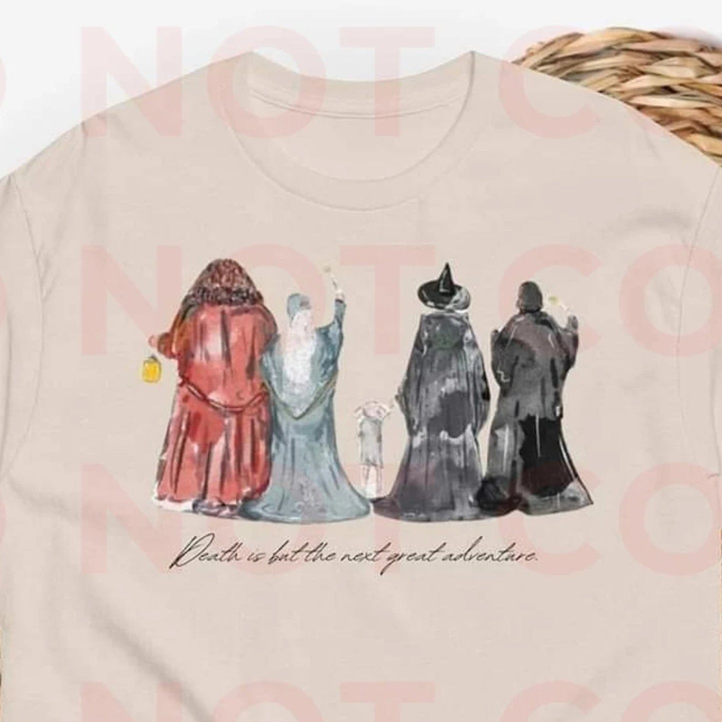 Death is But the Next Great Adventure Graphic Tee