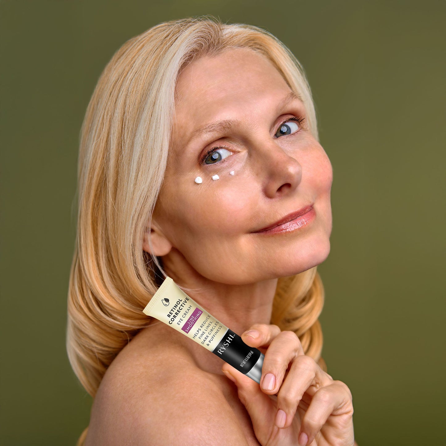 Complete Skincare & Beauty Bundle: Retinol Corrective Eye Cream + Finger Beauty Blenders + Deep Cleansing Skin Cream-2