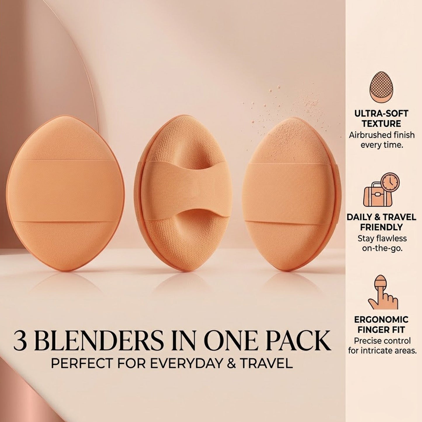 Finger Beauty Blenders: 3 Pack-3