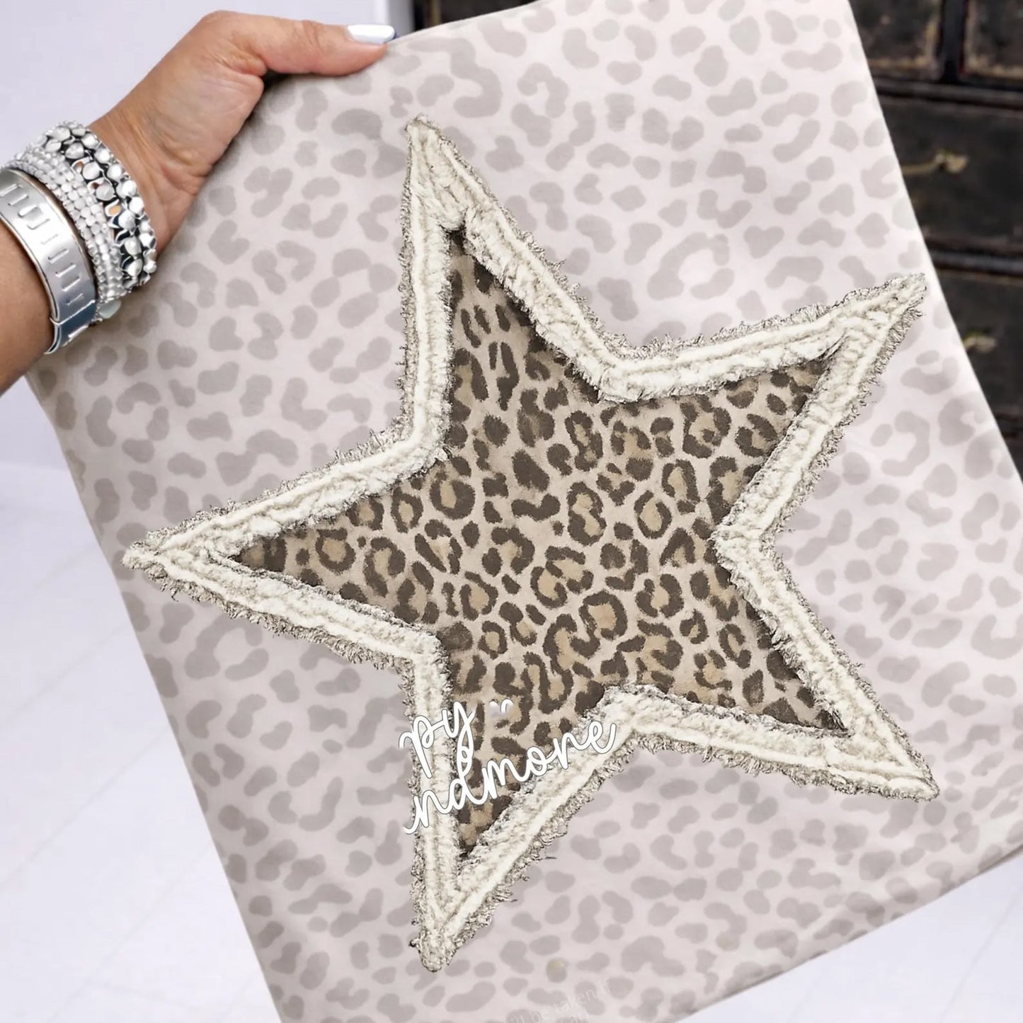 Leopard Star Graphic Tee