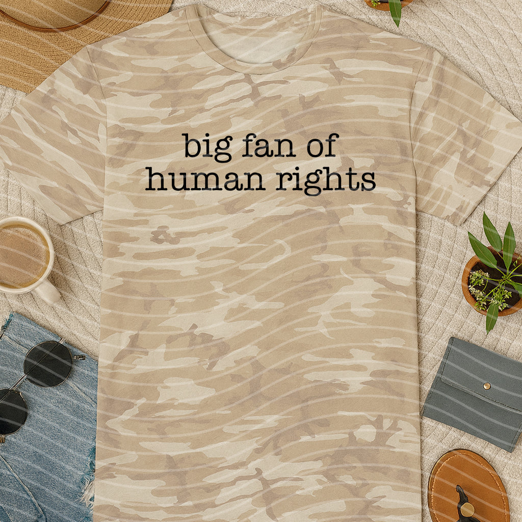 Big Fan of Human Rights Graphic Tee