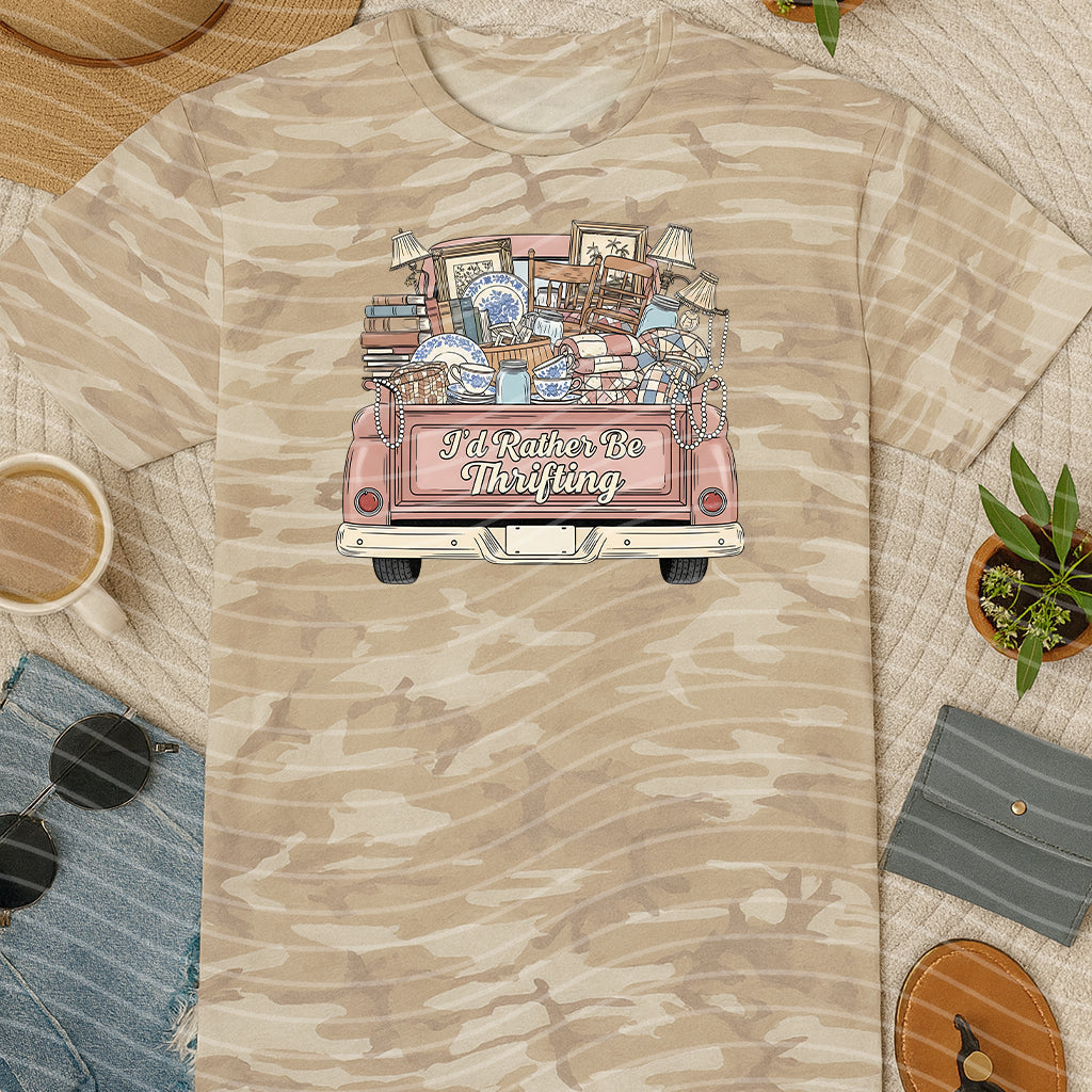 I'd Rather be Thrifting Graphic Tee