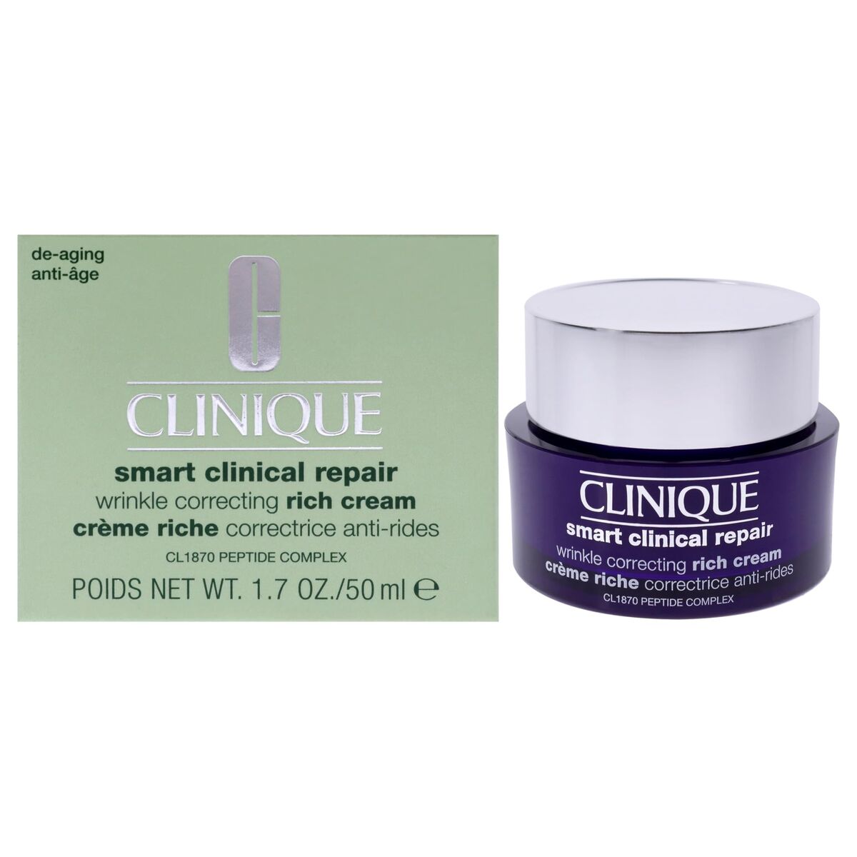 Facial Cream Clinique Smart Clinical 50 ml Anti-Wrinkle-2