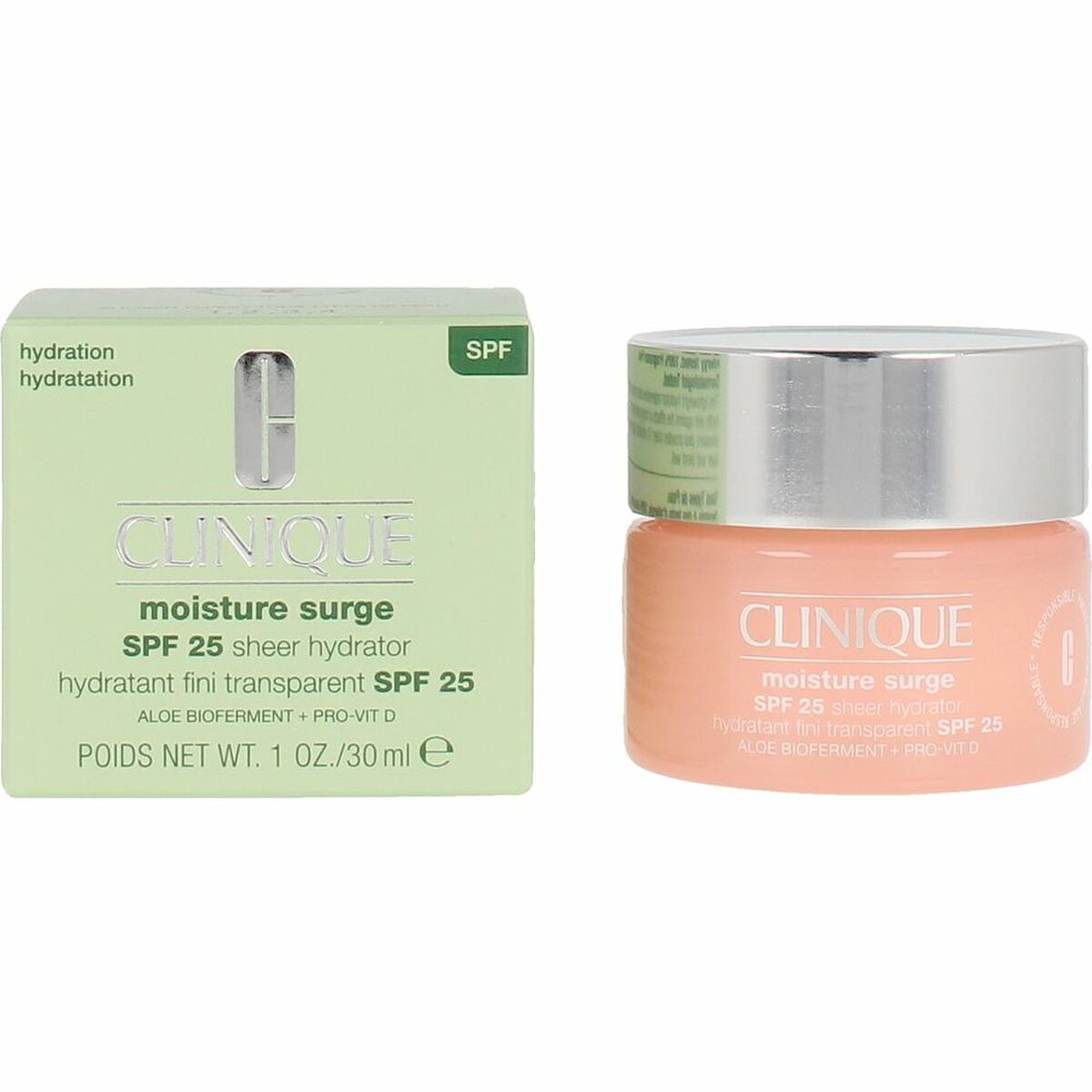 Hydrating Facial Cream Clinique   Spf 25 30 ml Light-0