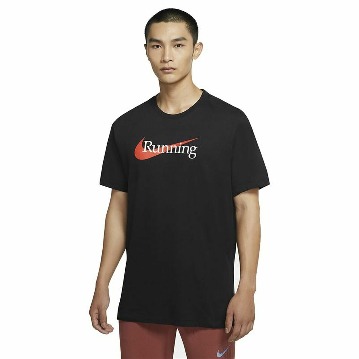 Men’s Short Sleeve T-Shirt Nike Dri-FIT Black-0