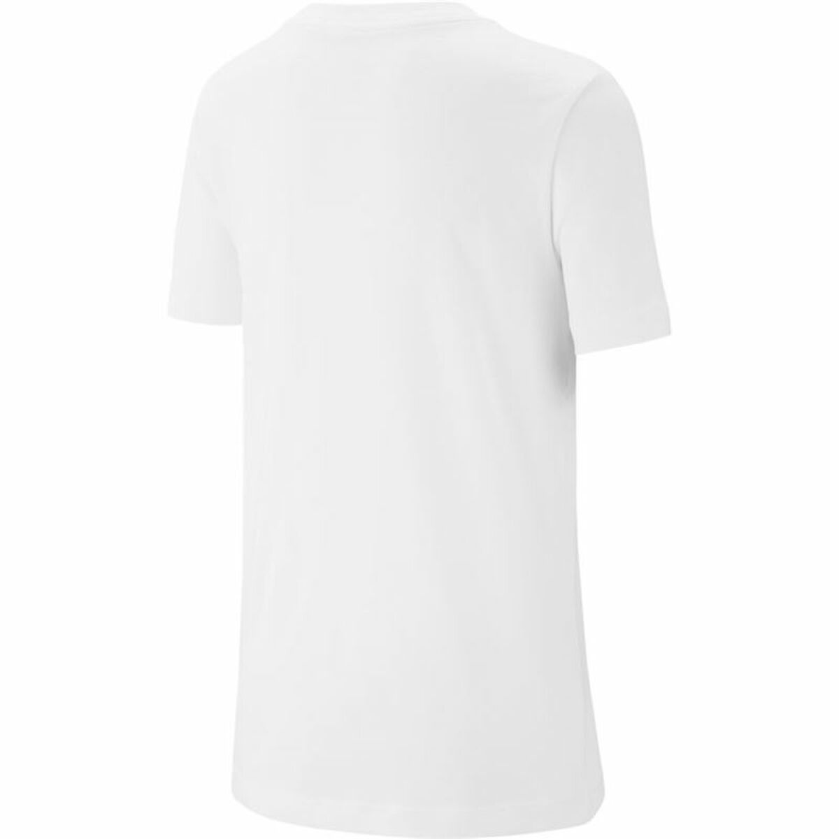 Children’s Short Sleeve T-Shirt Nike Sportswear White-7
