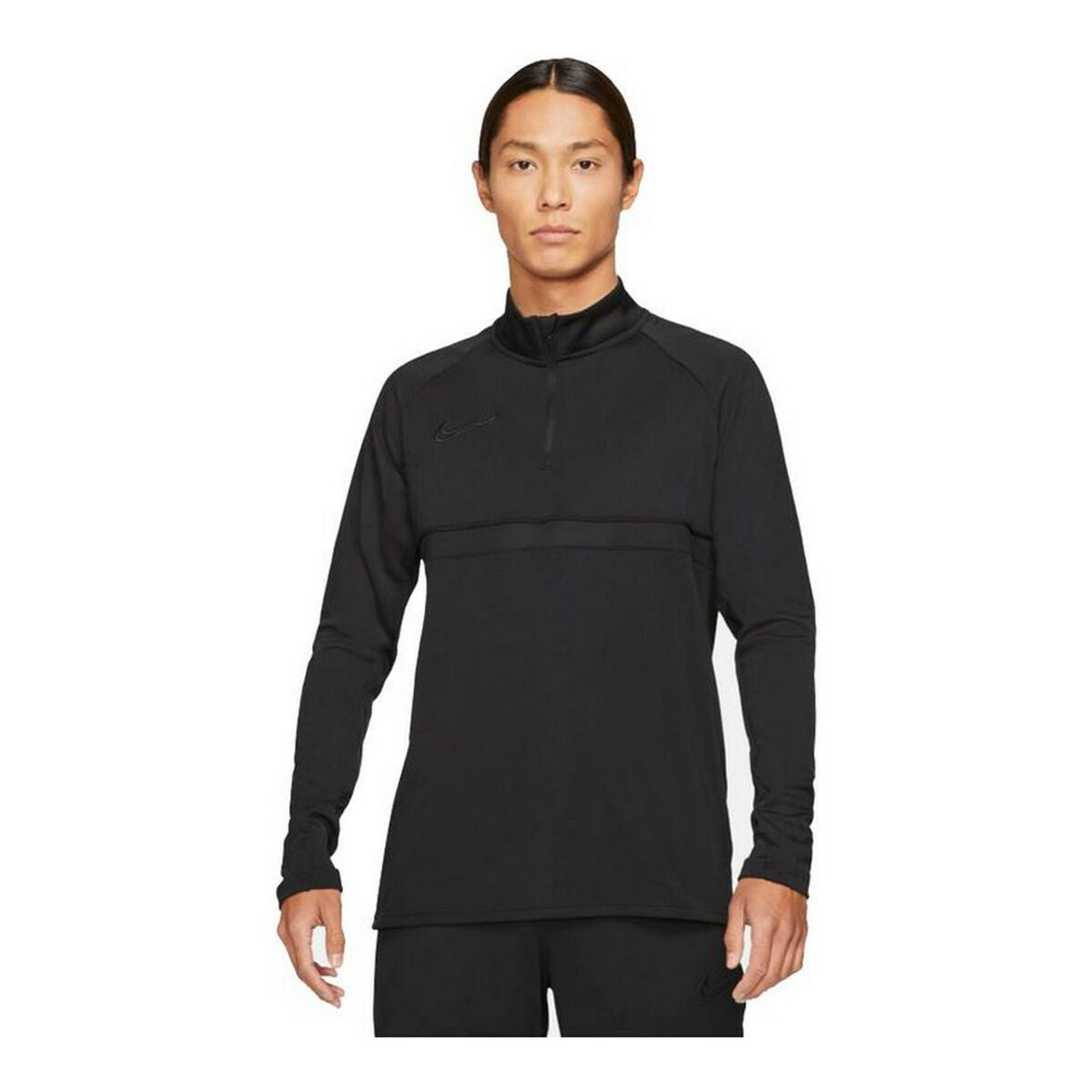 Men’s Long Sleeve T-Shirt Nike Dri-FIT Academy Black (2XL)-8