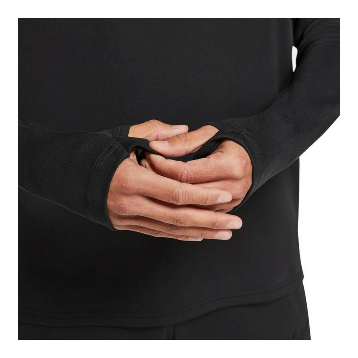 Men’s Long Sleeve T-Shirt Nike Dri-FIT Academy Black (2XL)-5