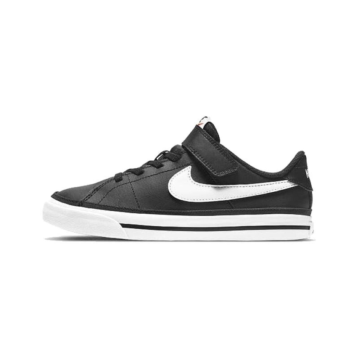 Sports Shoes for Kids Nike Court Legacy Black-0