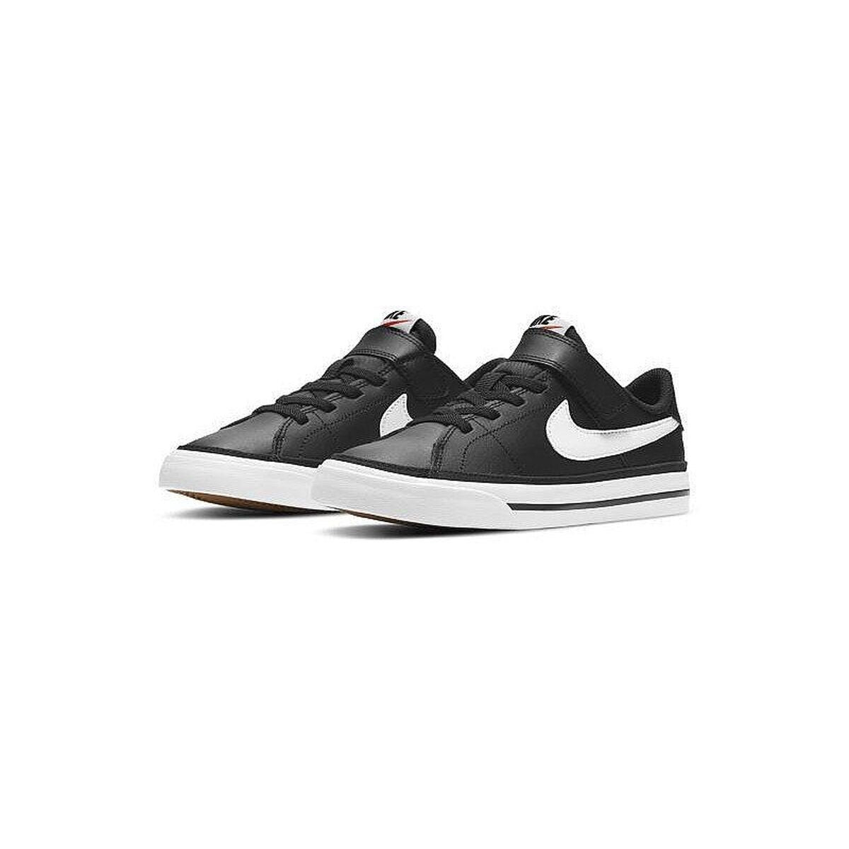 Sports Shoes for Kids Nike Court Legacy Black-2