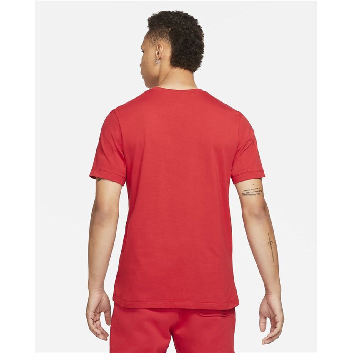 Men’s Short Sleeve T-Shirt Nike DC7485-687 Red (XL)-4