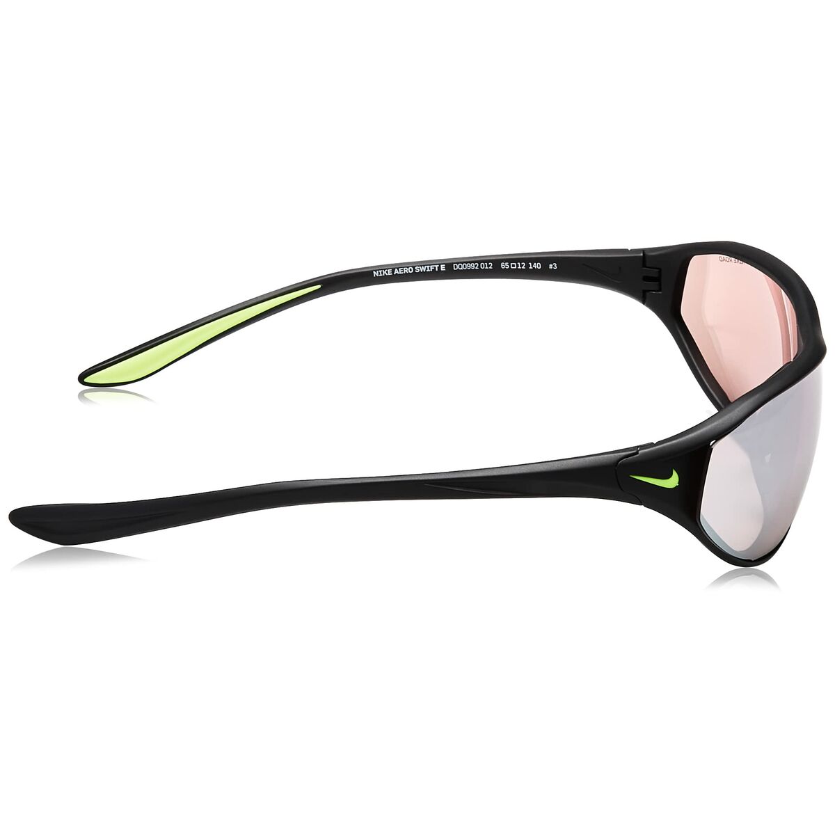 Unisex Sunglasses Nike AERO SWIFT MATTE BLACK ROAD CHROME-6