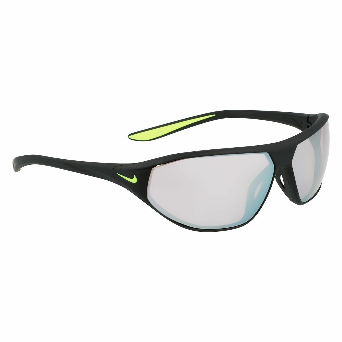 Unisex Sunglasses Nike AERO SWIFT MATTE BLACK ROAD CHROME-8