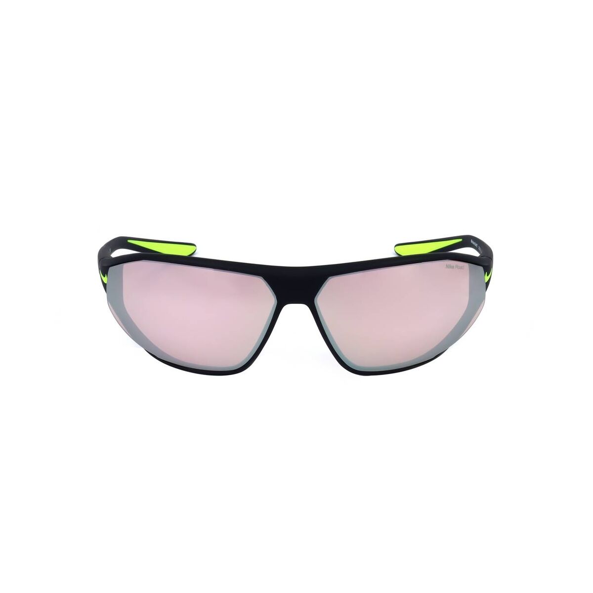 Unisex Sunglasses Nike AERO SWIFT MATTE BLACK ROAD CHROME-1