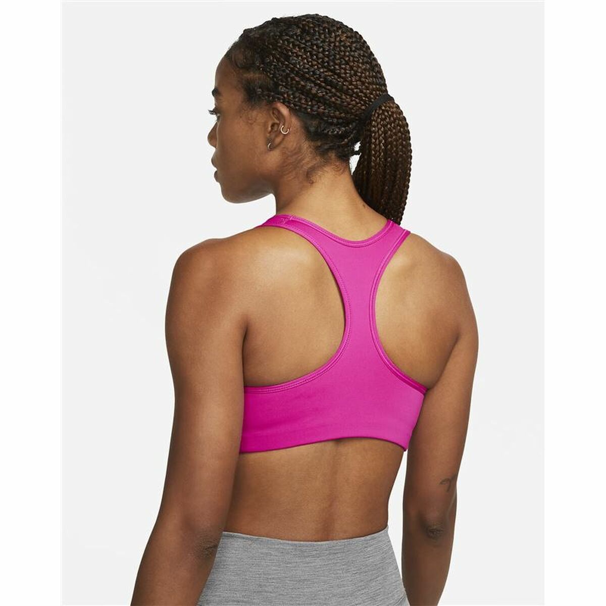 Sports Bra Nike Dri-FIT Swoosh Fuchsia-3