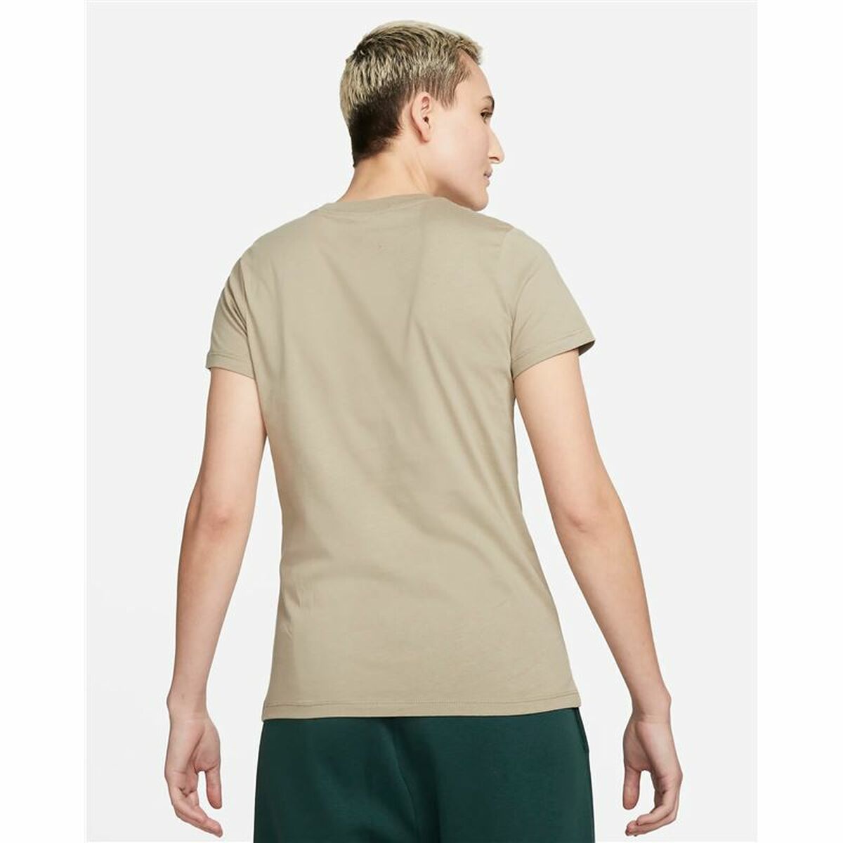 Women’s Short Sleeve T-Shirt Nike Liverpool FC Brown-5
