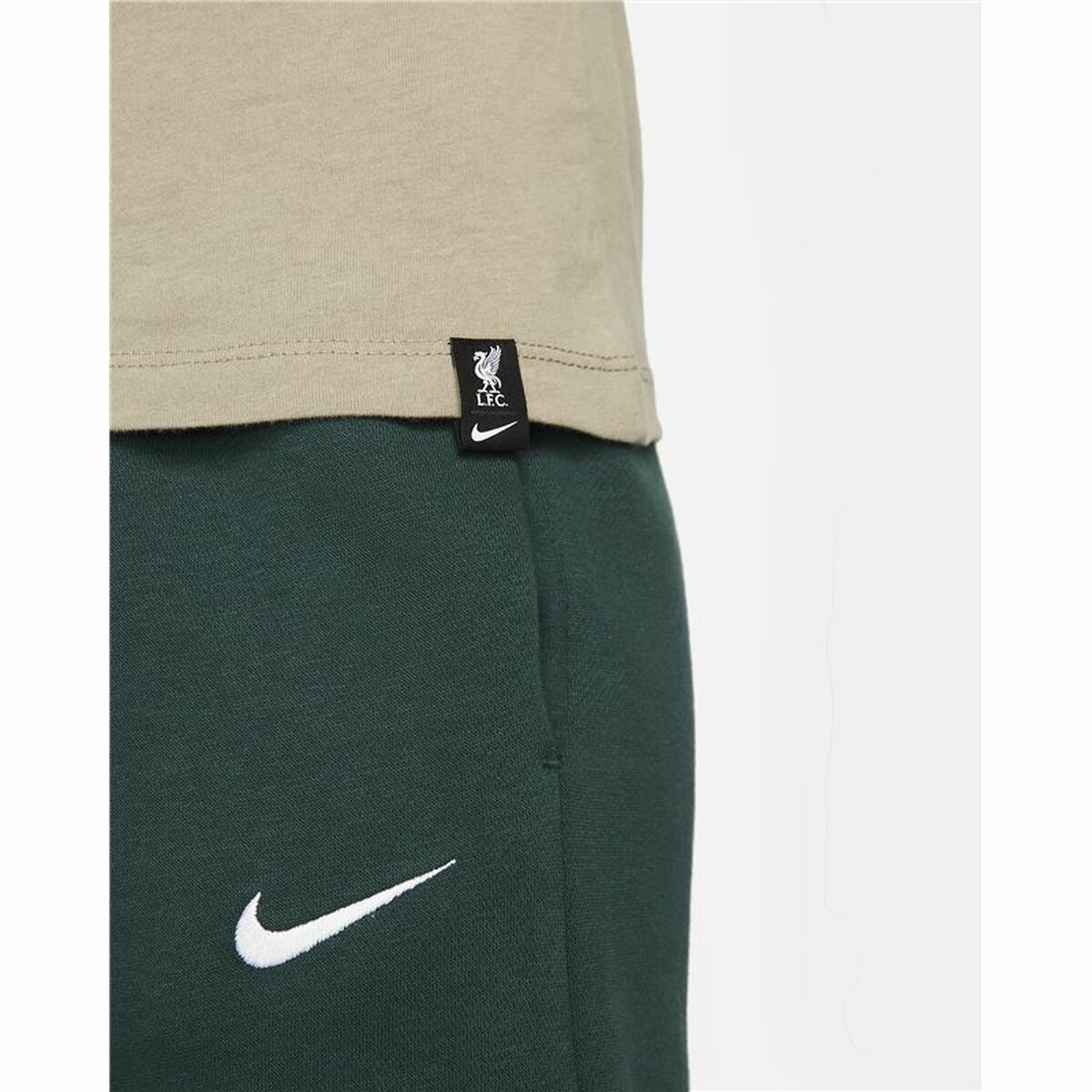 Women’s Short Sleeve T-Shirt Nike Liverpool FC Brown-3