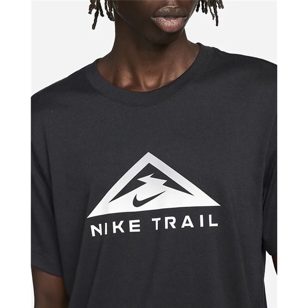 Men’s Short Sleeve T-Shirt Nike Black-7