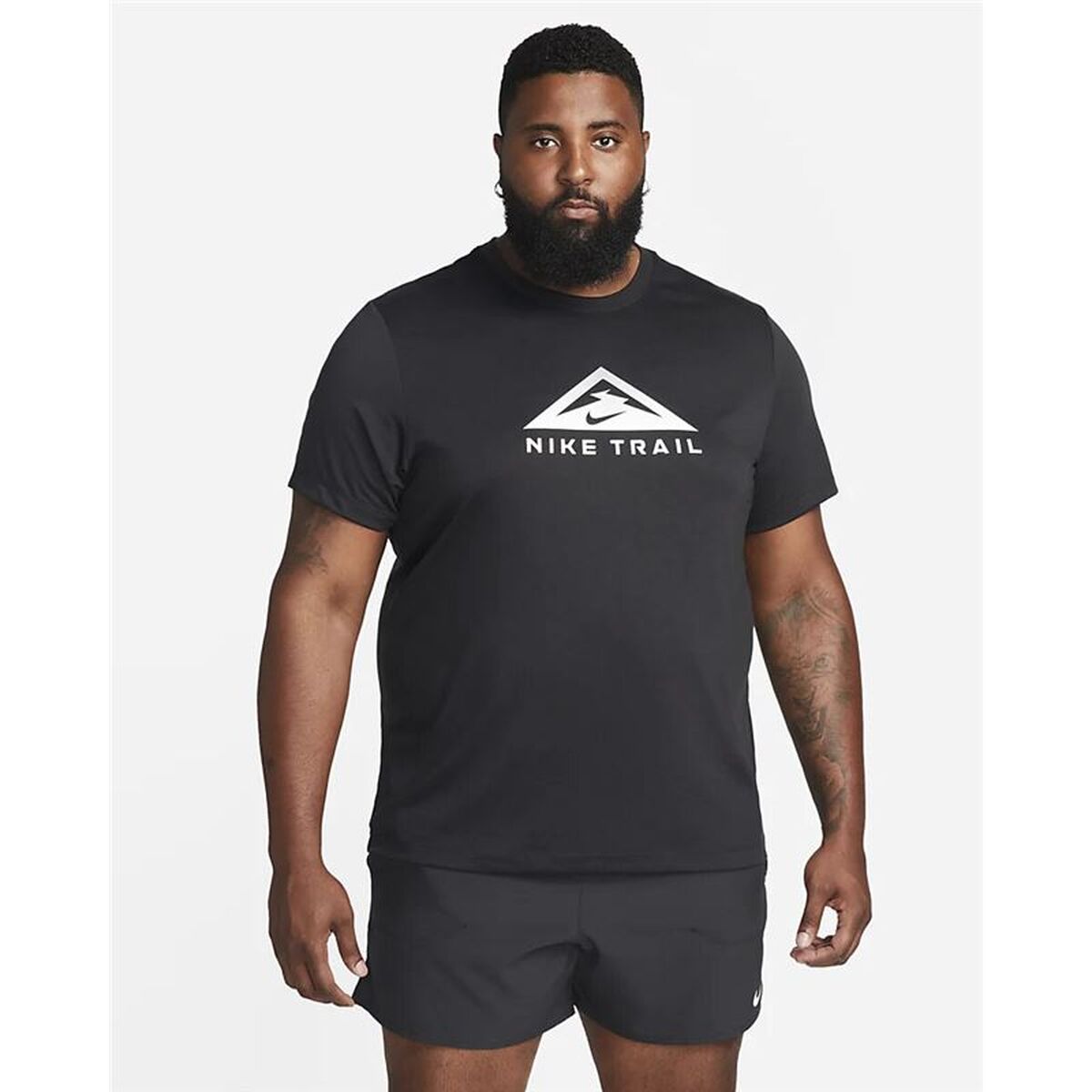 Men’s Short Sleeve T-Shirt Nike Black-5