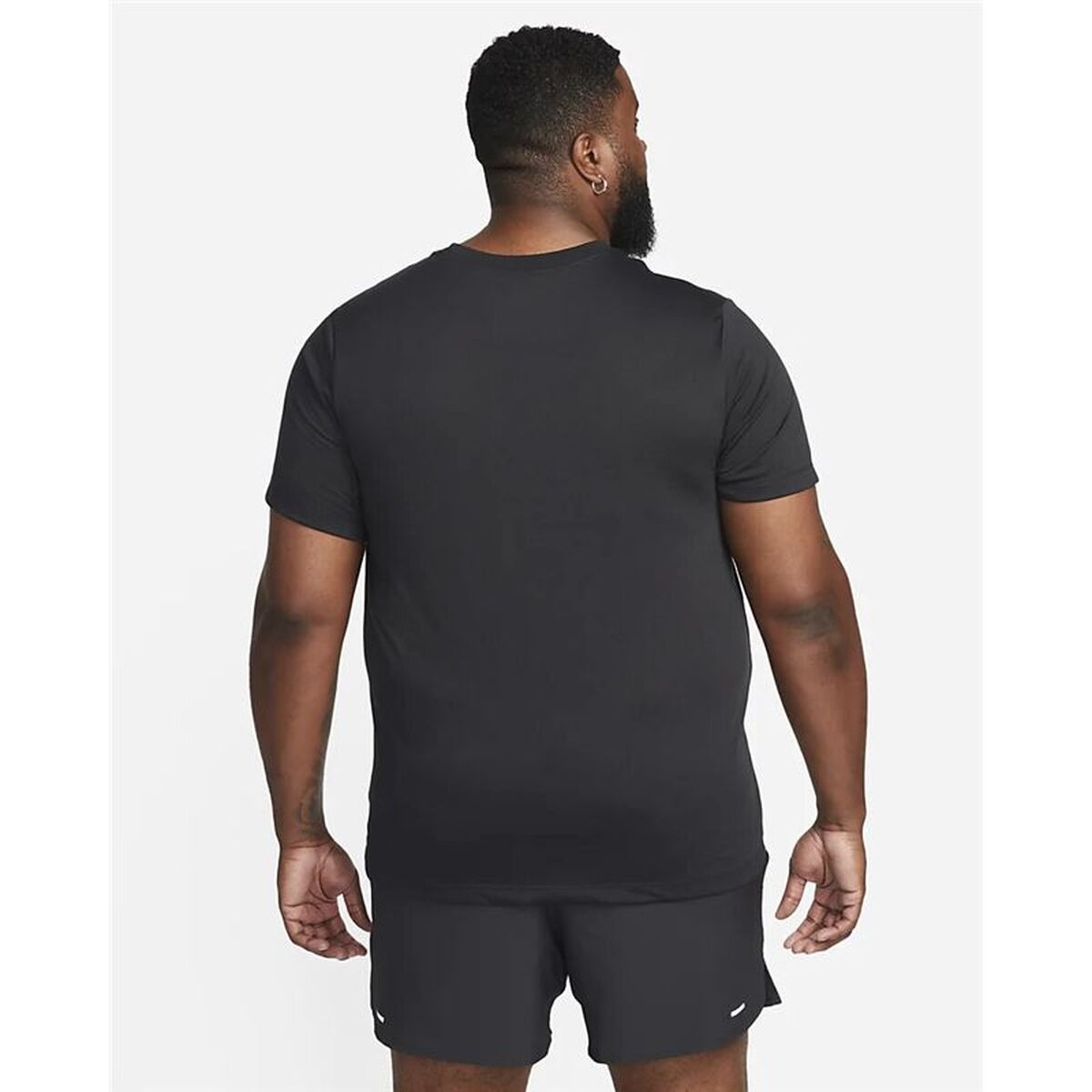 Men’s Short Sleeve T-Shirt Nike Black-4