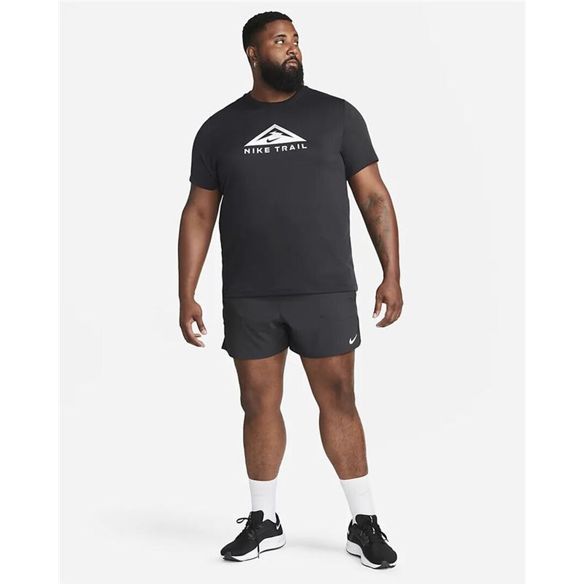 Men’s Short Sleeve T-Shirt Nike Black-2