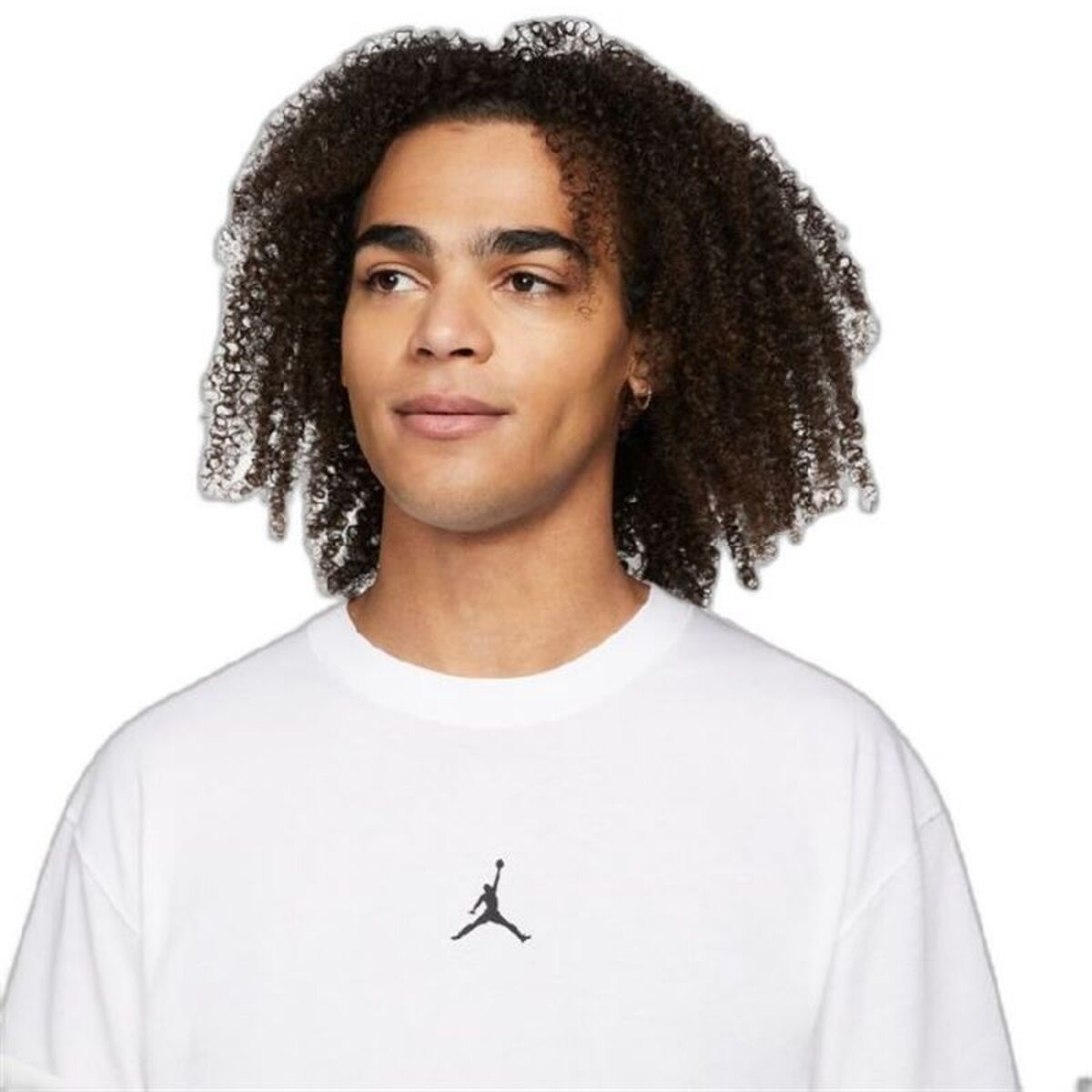 Men’s Short Sleeve T-Shirt Nike Jordan Sport Dri-FIT White